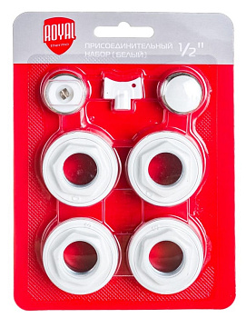 Набор присоединительный 1/2 " white Royal Thermo